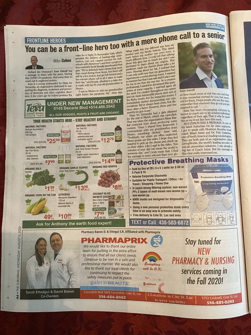 Jesse The Suburban Aug. 2020