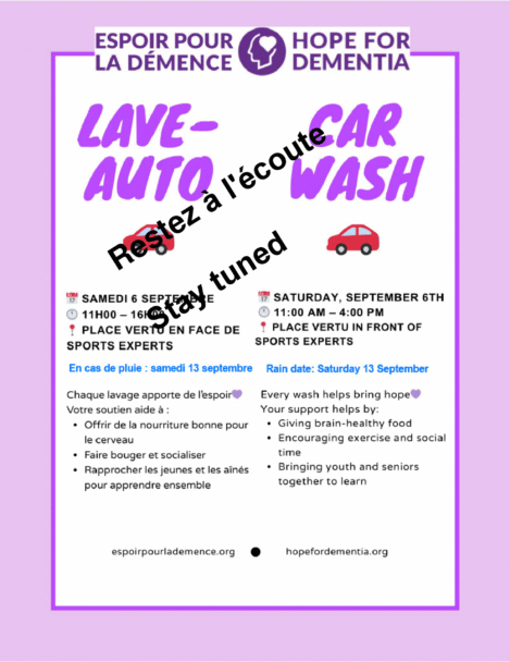 Copie 2 – Car wash poster bilingual with stay tuned text